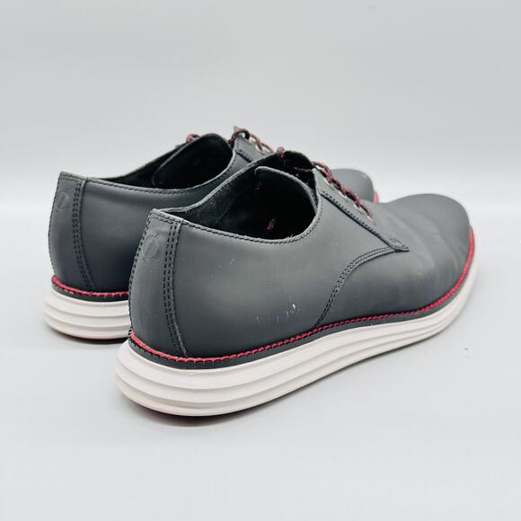 Cole Haan Shoes Mens 9 Gray Leather OriginalGrand Derby Oxford Dress Comfort main image 7